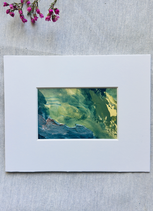 Into the Quiet | 4 × 6 in